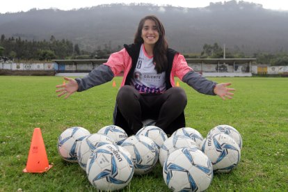 Ámbar es agradecida con el fútbol que le ha brindado alegrías y grandes oportunidades.