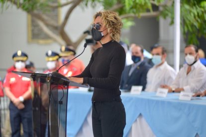 La alcaldesa presidió el el evento donde el municipio de Guayaquil suscribió un convenio de cooperación con el Ministerio de Salud.