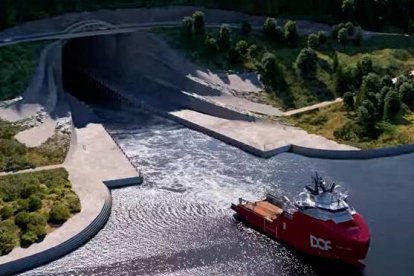 Una proyección de la fenomenal obra en forma virtual