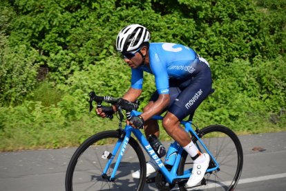 Segundo Navarrete fue el mejor en la competencia ciclística denominada el Gran Fondo de Santa Elena.