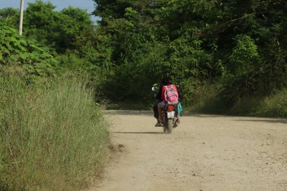En este sector desolado fue asesinado y abandonado un hombre, quien no ha sido identificado.