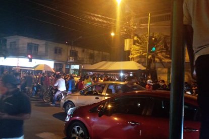 El hecho sangriento ocurrió en la avenida Seminario y Velasco Ibarra.