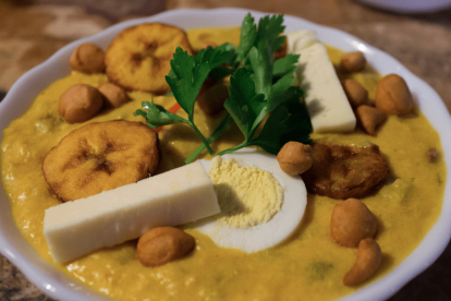 El plato tradicional ecuatoriano en la Semana Mayor.