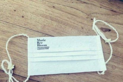 En Holanda se crea una mascarilla que se pueden plantar.