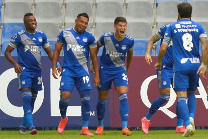 Emelec va ganando 1-0 a Macará.