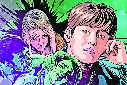 Lo engañó con el primo.