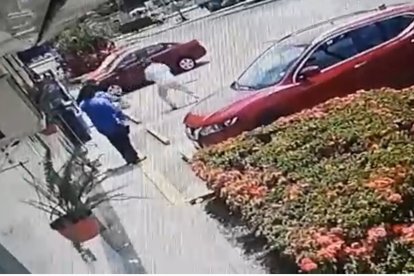 Instantes en los aue los pillos actúan.