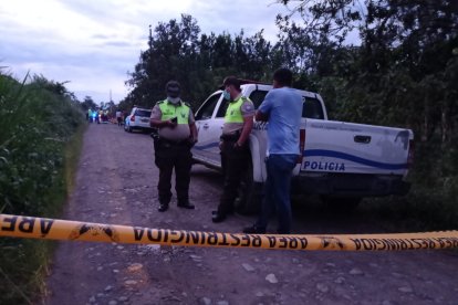 El presunto femicidio y suicidio ocurrió en una zona alejada de Santo Domingo.