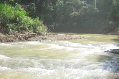 En uno de los afluentes del cantón Flavio Alfaro se produjo un lamentable accidente.