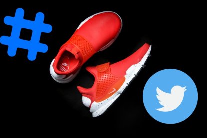 Usuarios de redes sociales han viralizado los zapatos rojos.