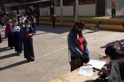 El sector indígena se vio dividido en las urnas.