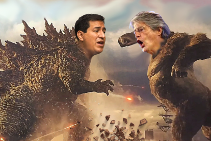 En el Carpool de Logan, Lasso y Arauz se identificaron con King Kong y Godzilla, respectivamente.