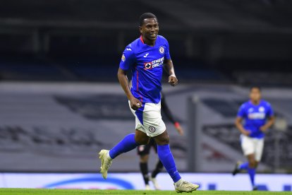 Brayan Angulo marcó el séptimo tanto, en la victoria (8-0) que el Cruz Azul alcanzó ante el Arcahaie de Haití.