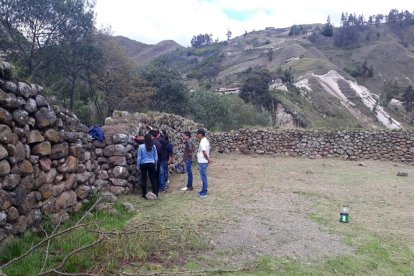 Las ruinas de Chobshi forman parte de la gran riqueza arqueológica con la que cuenta el cantón azuayo.