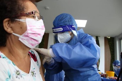 El plan de vacunación en el país se puede ver en un tablero estadístico.