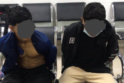 Estos dos chicos malos fueron aislados en un centro para menores infractores