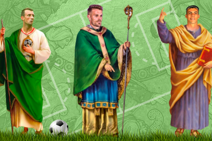 Los "Santos" amarillos... San Kitu, San Burrai y San Hoyos.