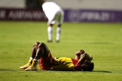 El Aucas cayó en casa, por 1-0 ante el Atlético Paranaense, en el inicio de la fase de grupos de la Sudamericana.
