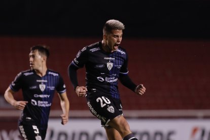 Christian Ortiz marcó el gol del empate de Independiente del Valle ante Defensa y Justicia.