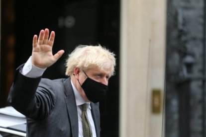 El primer ministro del Reino Unido ironizó un poco en su intervención sobre el calentamiento global