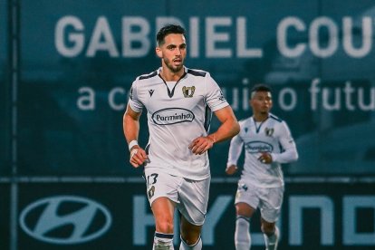 Leonardo Campana anotó el 2 d abril de 2021, su primer gol en Europa.