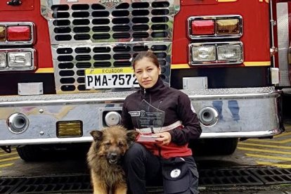 El animalito desapareció del destacamento de bomberos.