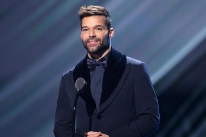 Ricky Martín, cantante puertorriqueño.