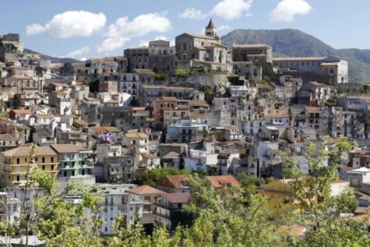 La localidad de Castiglione di Sicilia luce señorial.