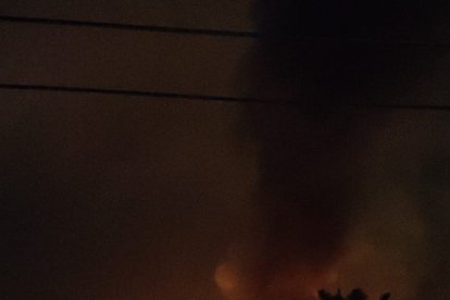 Se reporta un incendio en Manabí.