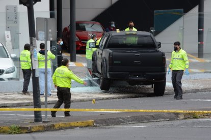 En la intersección de las avenidas Republica y 6 de Diciembre fue asesinado el jurista Harrison Salcedo.