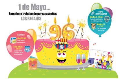 Barcelona está de fiesta de aniversario.