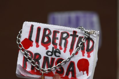 Referencial. El Día de la Libertad de Prensa fue celebrada en México con manifestaciones.