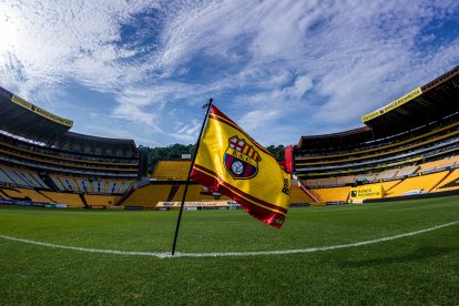 Listo el Monumental para el partido entre Barcelona y Boca Juniors.
