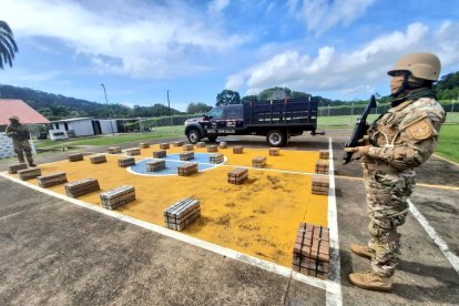Panamá ha decomisado más de 40 toneladas de drogas en lo corrido de 2021.