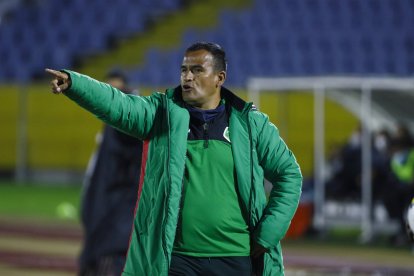 Geovanny Cumbicus afirmó que se siente a gusto en el Ponchito, donde poco a poco da espacio para que debuten jugadores indígenas.