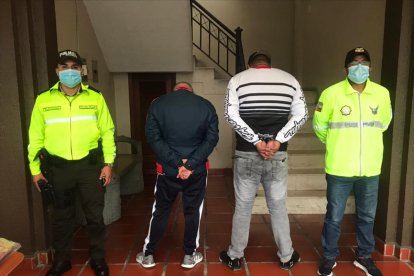 Los detenidos tienen antecedentes penales por robo.