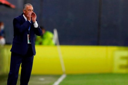 El estratega de la Tri, Gustavo Alfaro, se alista para el reinicio de las eliminatorias.