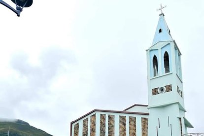 La iglesia principal de Oña tiene más de nueve décadas edificada.