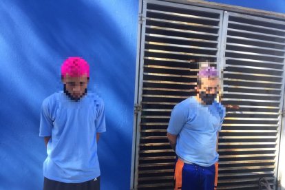 El uno es de origen venezolano y el otro es ecuatoriano.