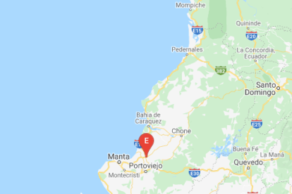 El sismo tuvo 7,84 kilómetros de profundidad.