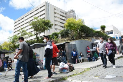 El hospital Eugenio Espejo está al tope en la atención de pacientes con coronavirus.