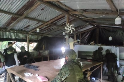 El hallazgo se produjo en territorio ecuatoriano, en la frontera con Colombia.
