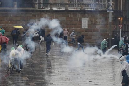 Continúan las protestas en Colombia.