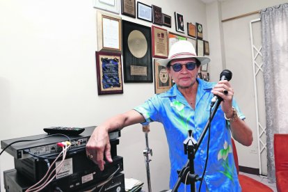 Para Barberán, la salsa es su vida y lo que le permitió darse a conocer.