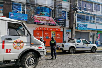 El hecho se produjo en las calles Ascázubi y Libertad, en el cantón Cayambe.