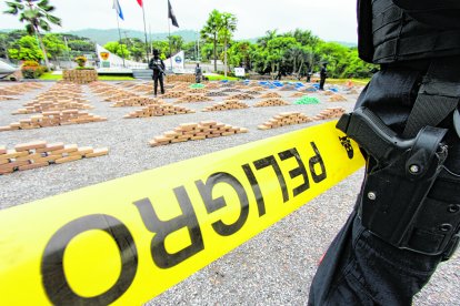 La principal actividad de esta organización internacional es el narcotráfico.