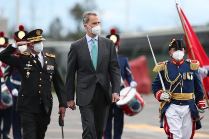 El rey Felipe VI estará en el cambio de mando de la presidencia este lunes 24 de mayo de 2021.
