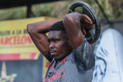 Michael Carcelén, la nueva cara de Barcelona en su medio campo.