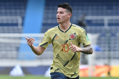 James Rodríguez se perderá con Colombia el reinicio de las eliminatorias y Copa América.