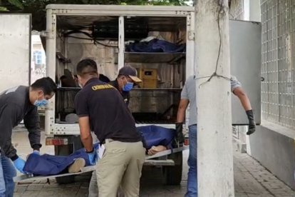 Los cuerpos fueron hallados en una finca del recinto Cimarrón de Puebloviejo.